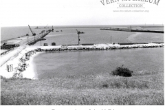 Construction of the port at Decamber 1961
photo courtesy of Geoff Blackman