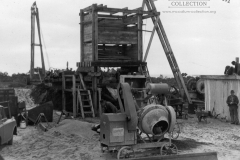 Building the port,  3/9/1954.Photo courtesy Geoff Blackman.