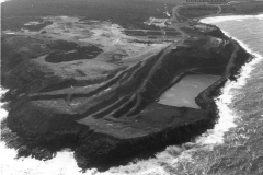 Cape Grant quarry.Photo courtesy Geoff Blackman.